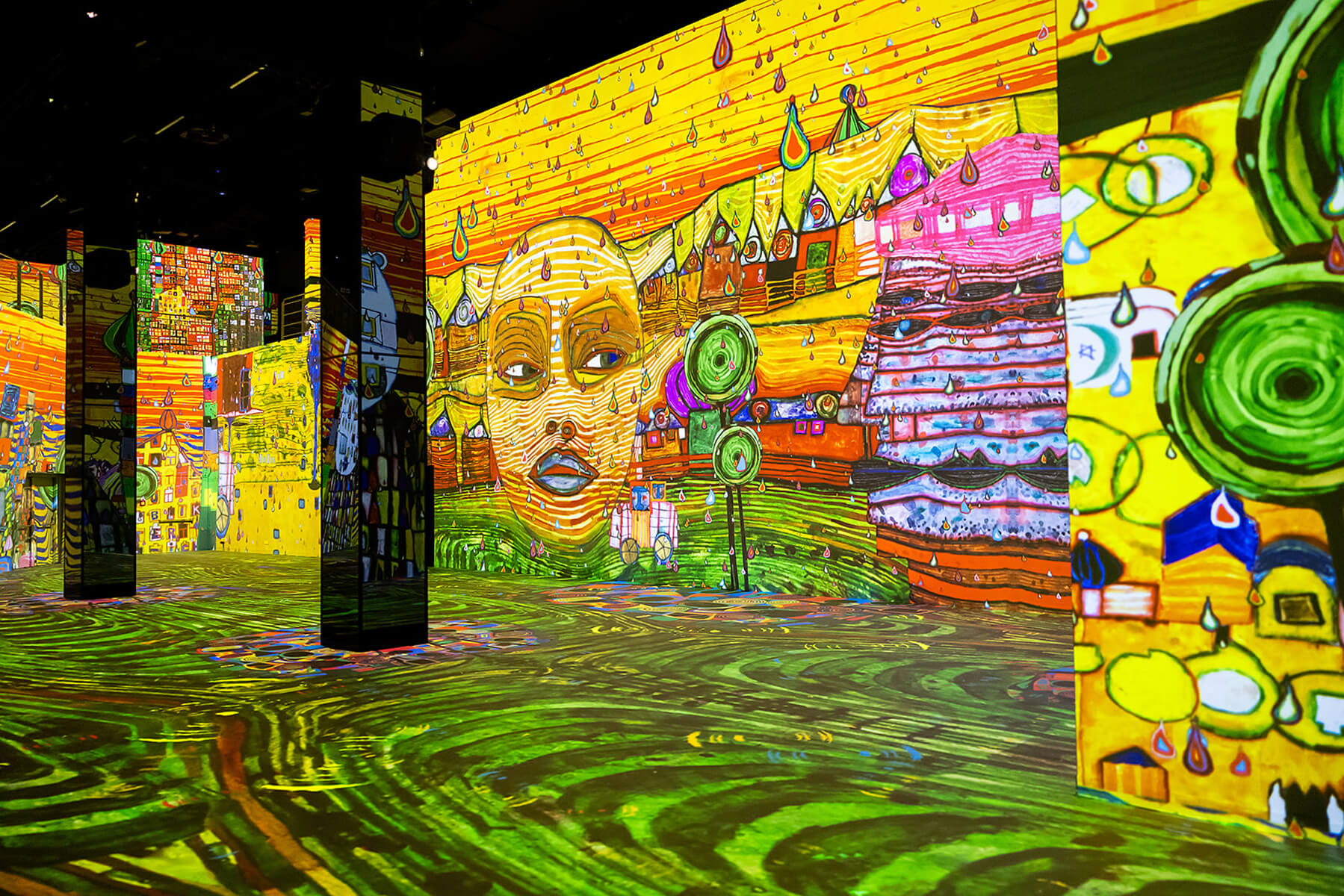 Hundertwasser_Port des Lumières_(c)Culturespaces_Fabijan Vuksic